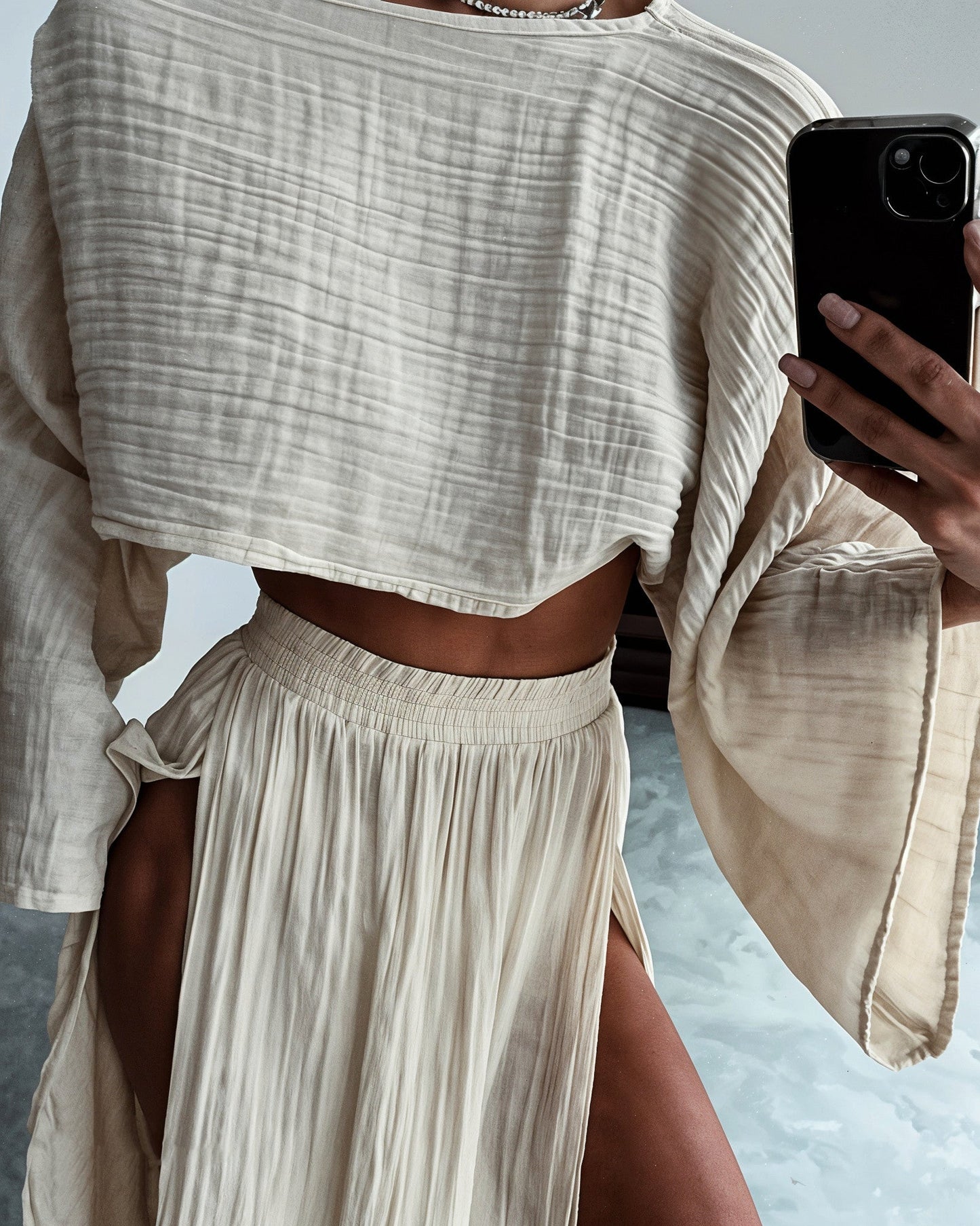 Kara - Two Piece Set Apricot