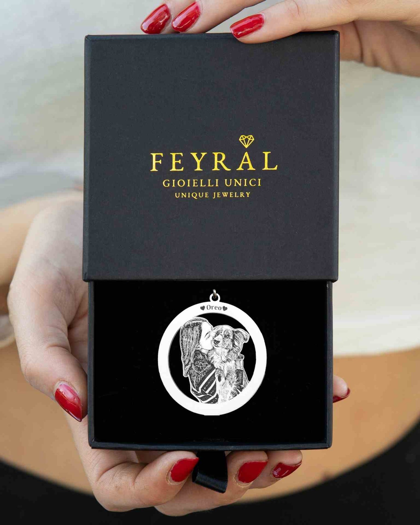 Feyral Carved Medallion
