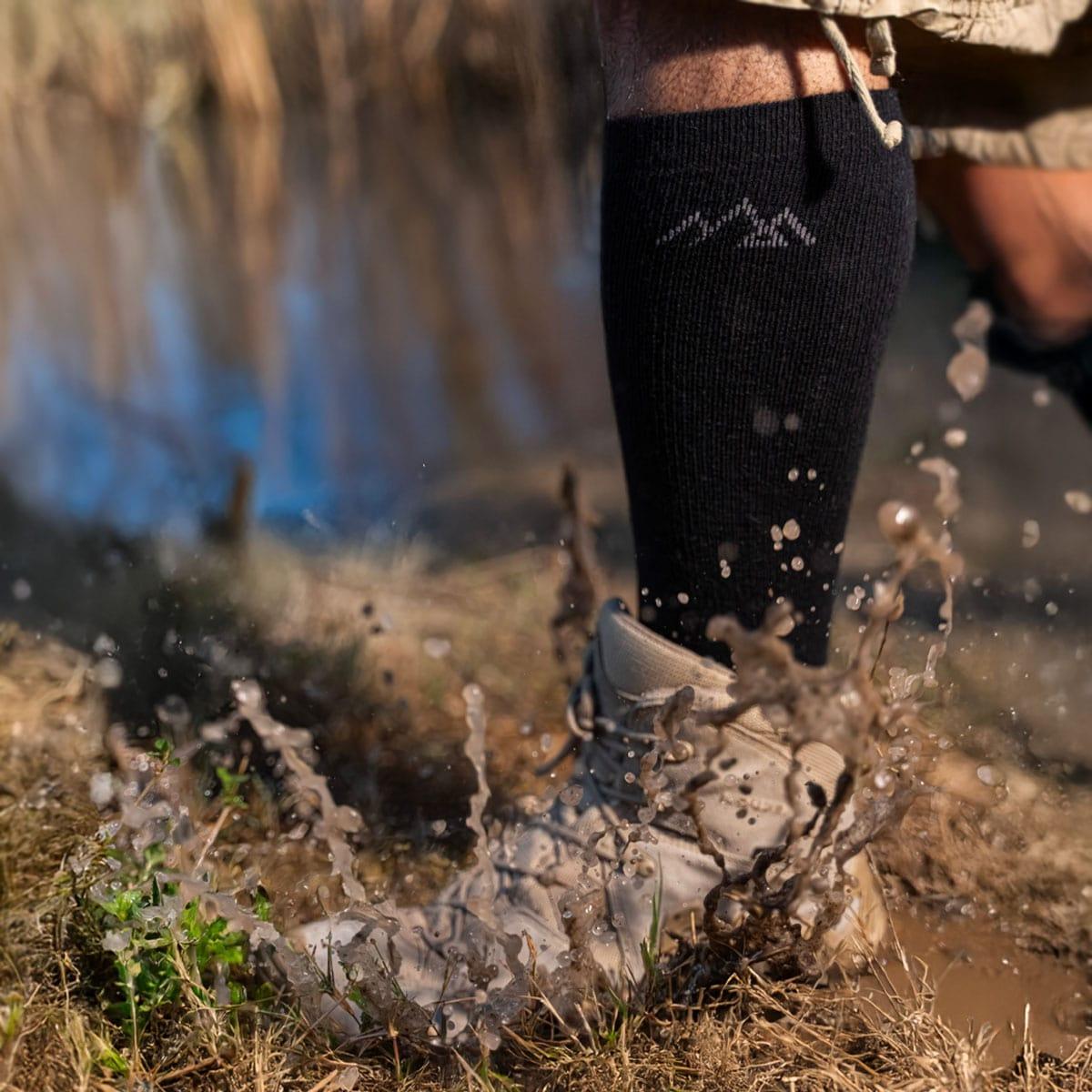 Alpaca crew socks for everyday comfort and casual outfits by FestiveHeaven