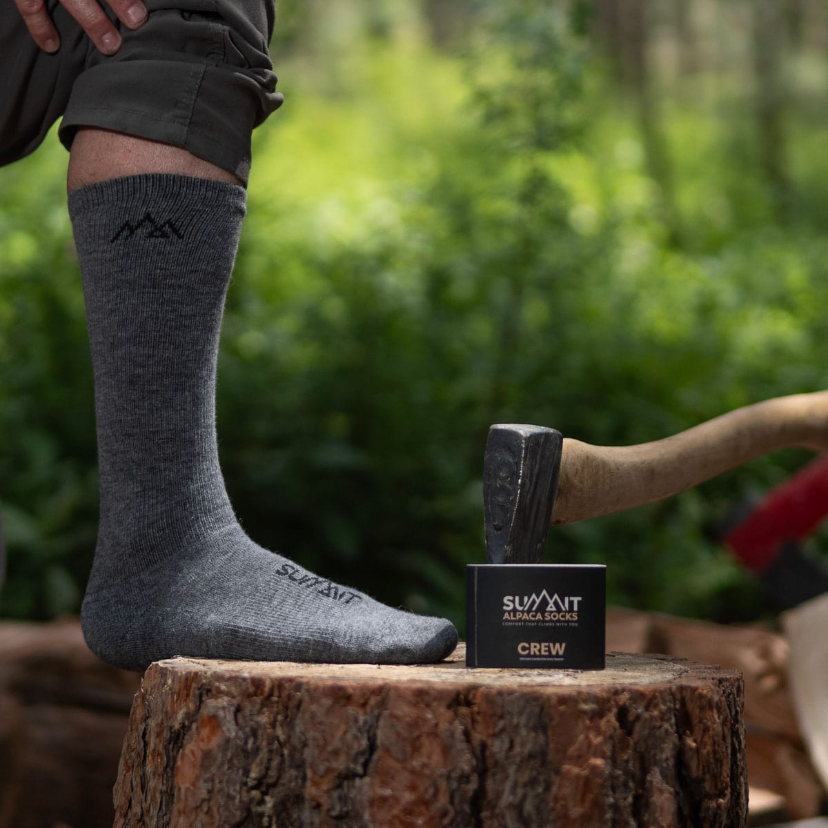 FestiveHeaven | Alpaca Crew Socks