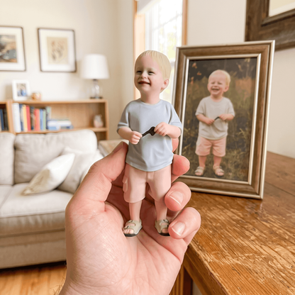 MemoPortrait Personalized Desktop Photo Frame and Note Holder