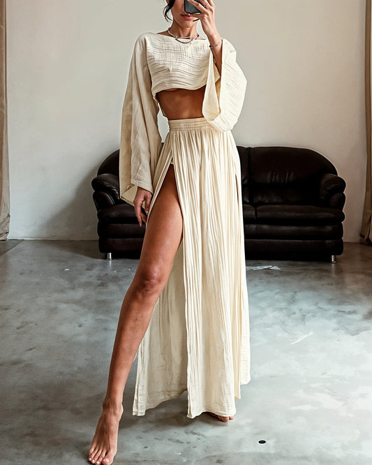 Kara - Two Piece Set Apricot