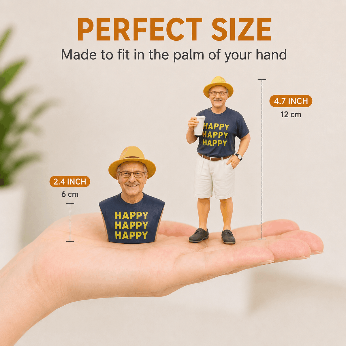 MemoPortrait Personalized Desktop Photo Frame and Note Holder