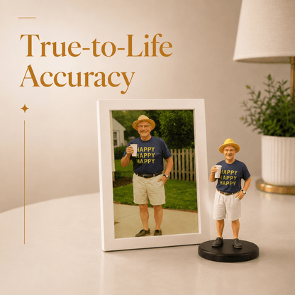 MemoPortrait Personalized Desktop Photo Frame and Note Holder