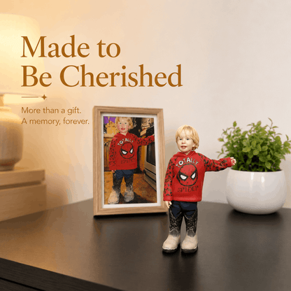 MemoPortrait Personalized Desktop Photo Frame and Note Holder