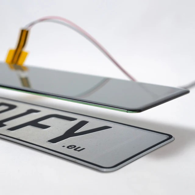 HIDIFY Car Blackout Privacy Plate Kit for Universal Vehicle Use