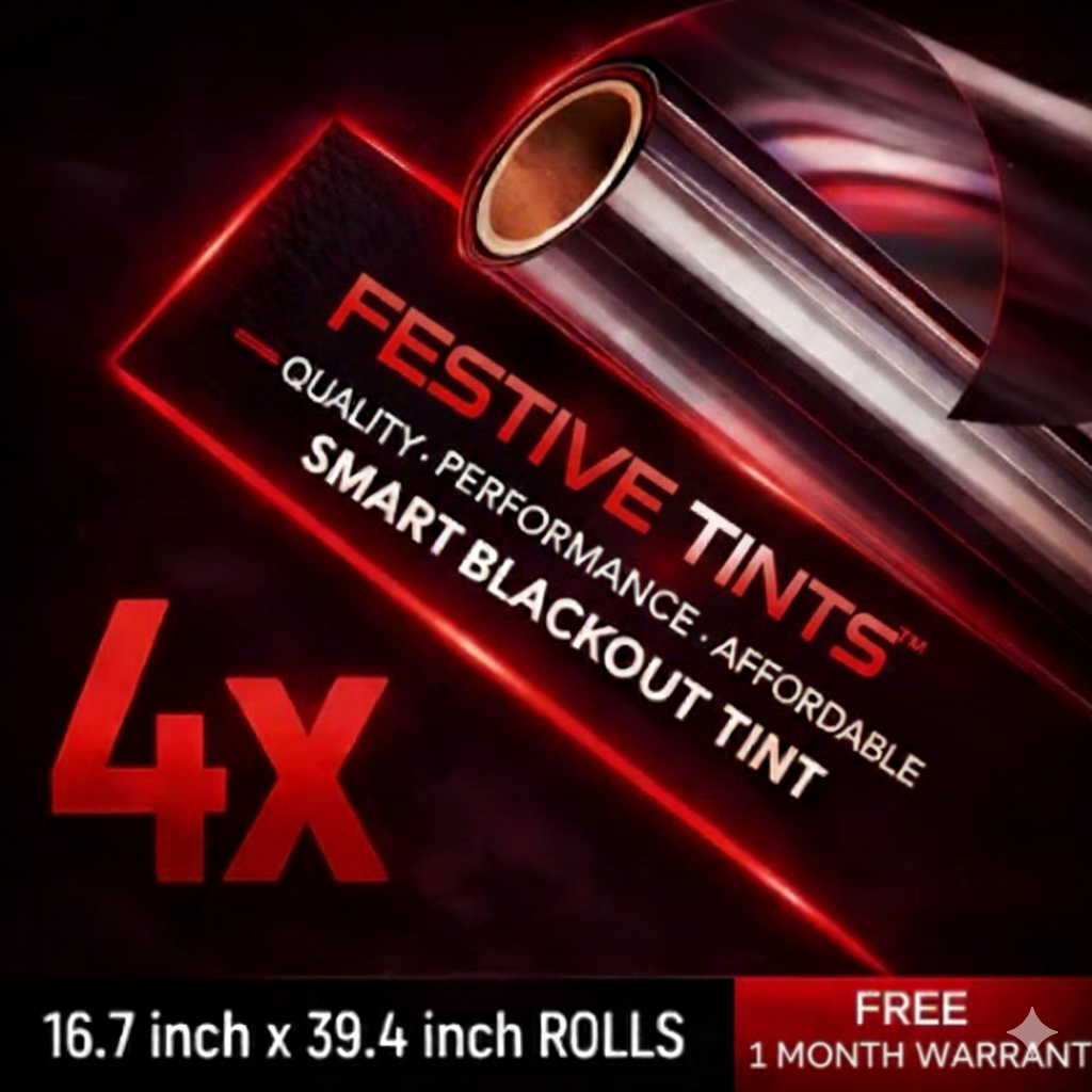 Smart Blackout Tint FestiveHeaven