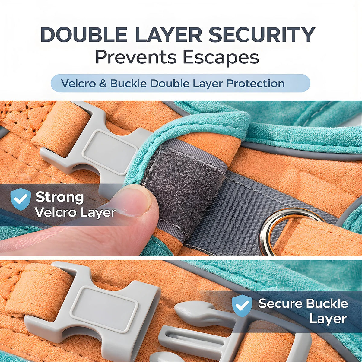 Escape-Proof Cat Harness + Leash