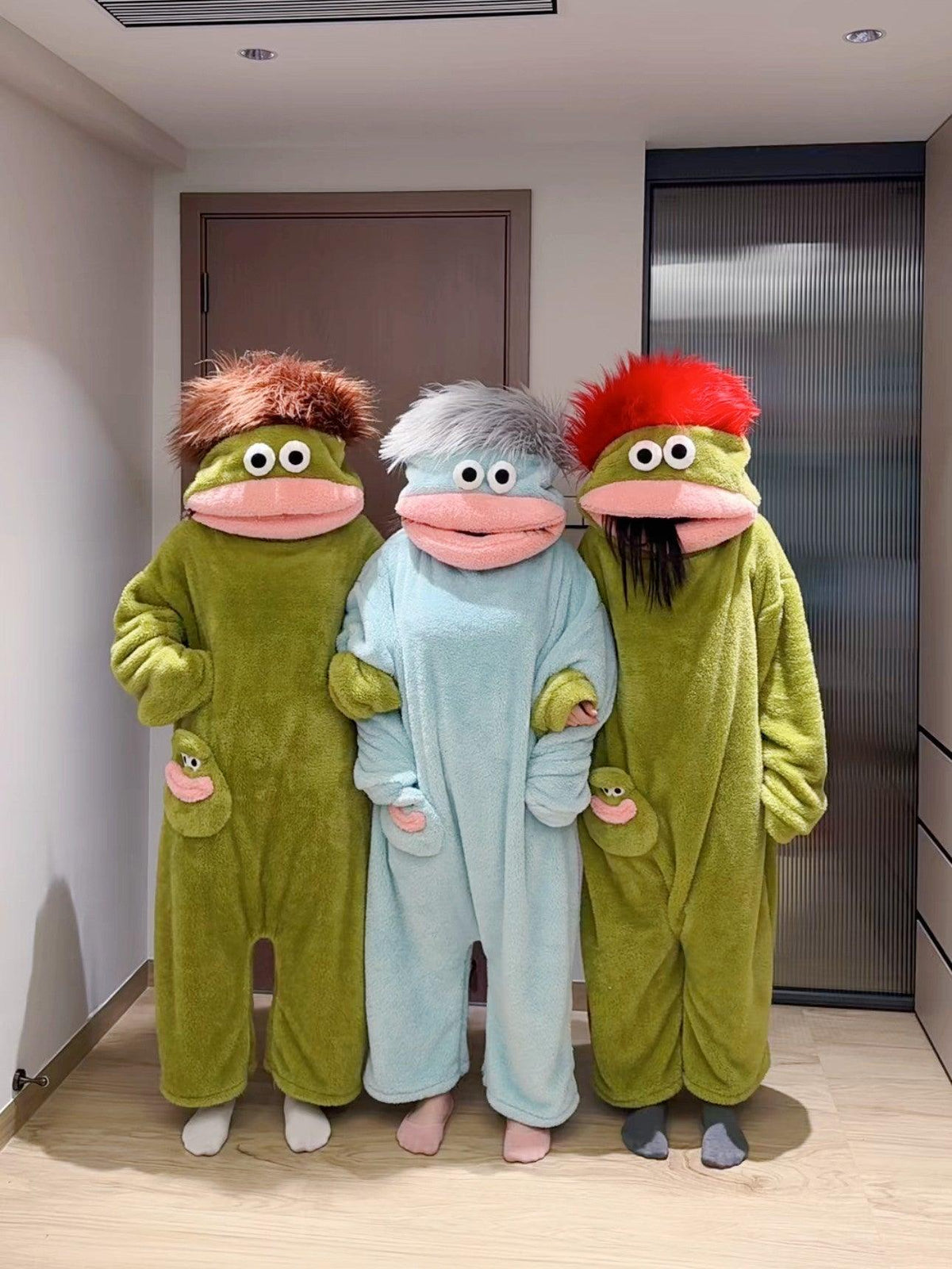 Funny Monster Pajama Robe | Viral Weird Cozy Gift for Adults
