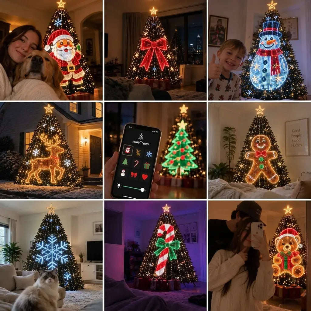 JT™ Customizable LED Smart Lights with Adjustable Color and Brightness