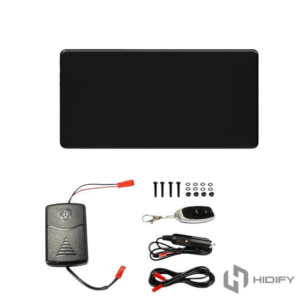 HIDIFY Car Blackout Privacy Plate Kit for Universal Vehicle Use